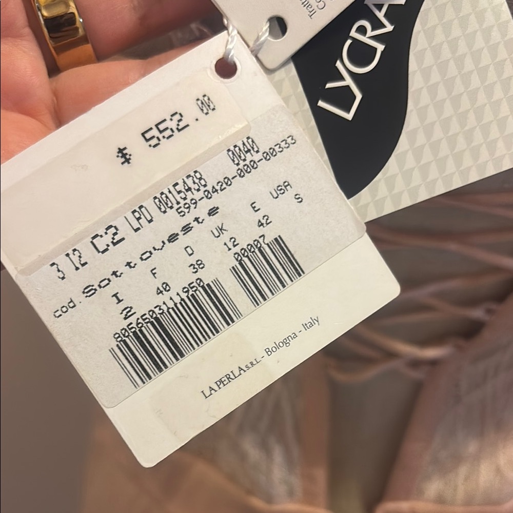 La Perla Pink Chemise/slip - Picture 14 of 16